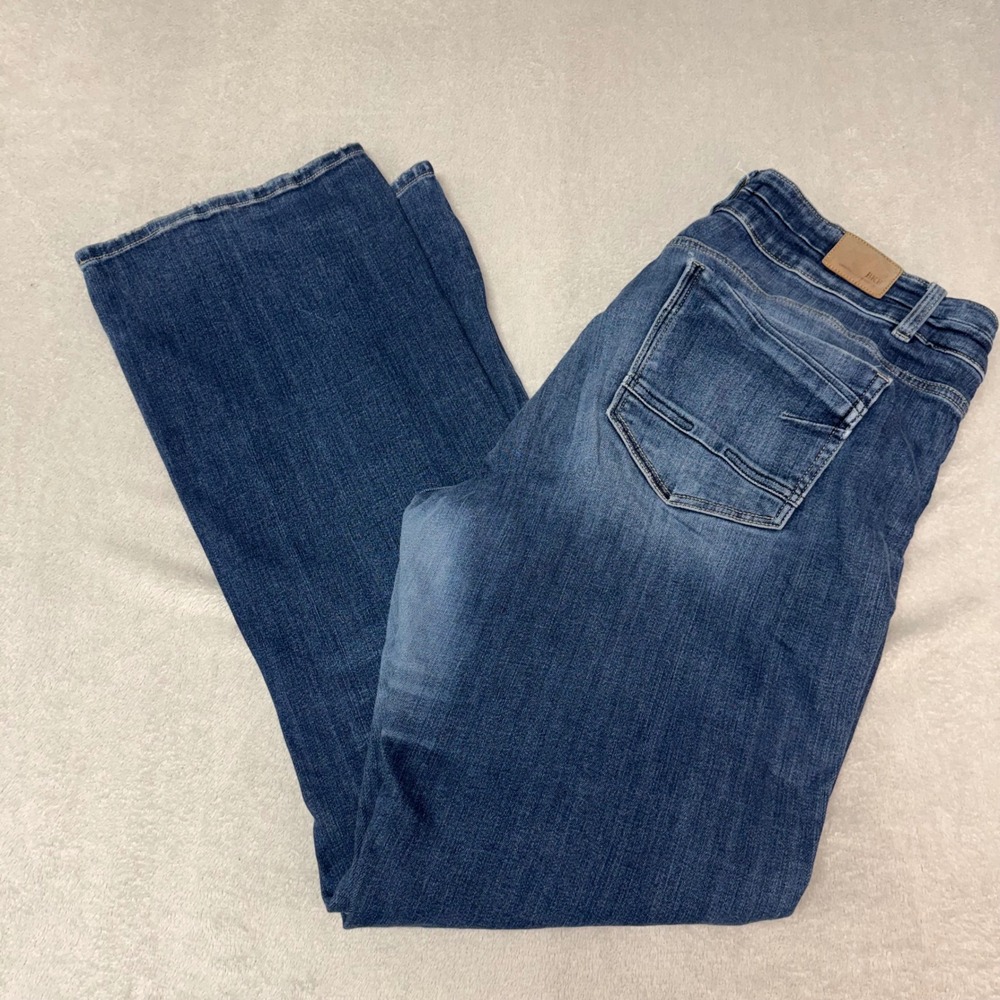 BKE Payton Mid Rise‎ Bootcut Jeans Blue Denim 36x35.5 Universal Fit Mens